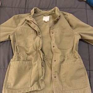 Vintage America Utility Jacket in Olive